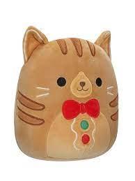 Сквишмэллоус SQXM00587 Кошка Jones, Рождественская серия, 12 см. TM Squishmallows
