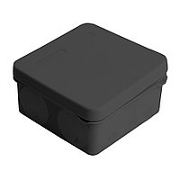 Коробка разветвительная 2х компонентная HF EBX40-38-67 100*100*50мм,8 вводов, IP67, черная(GE42455-05)