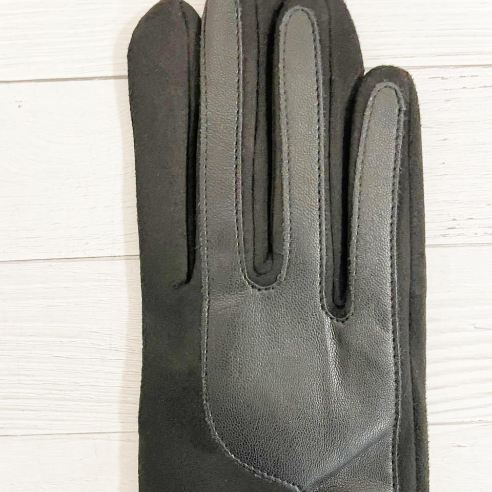 Сенсорные перчатки женские демисезонные G-102 черные - фото 6 - id-p114167710
