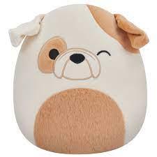Сквишмэллоус SQCR04082 Бульдог Brock, 19см. TM Squishmallows