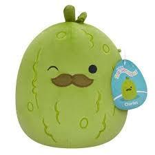 Мягкая игрушка Сквишмэллоус SQCR04084 Соленый огурец Charles, 19см. TM Squishmallows