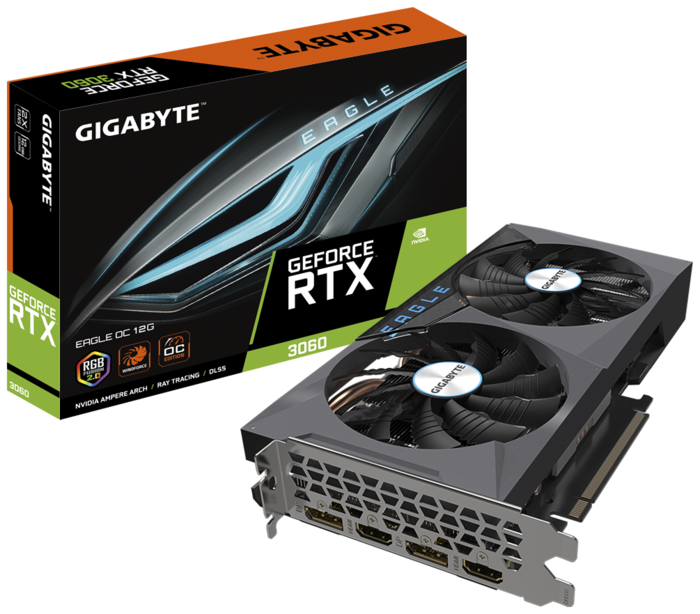 Видеокарта Gigabyte Windforce RTX 3060 OC 12gb - фото 2 - id-p114168000