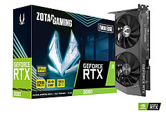 Видеокарта ZOTAC GAMING RTX 3060 Twin Edge [ZT-A30600E-10M], 12 GB