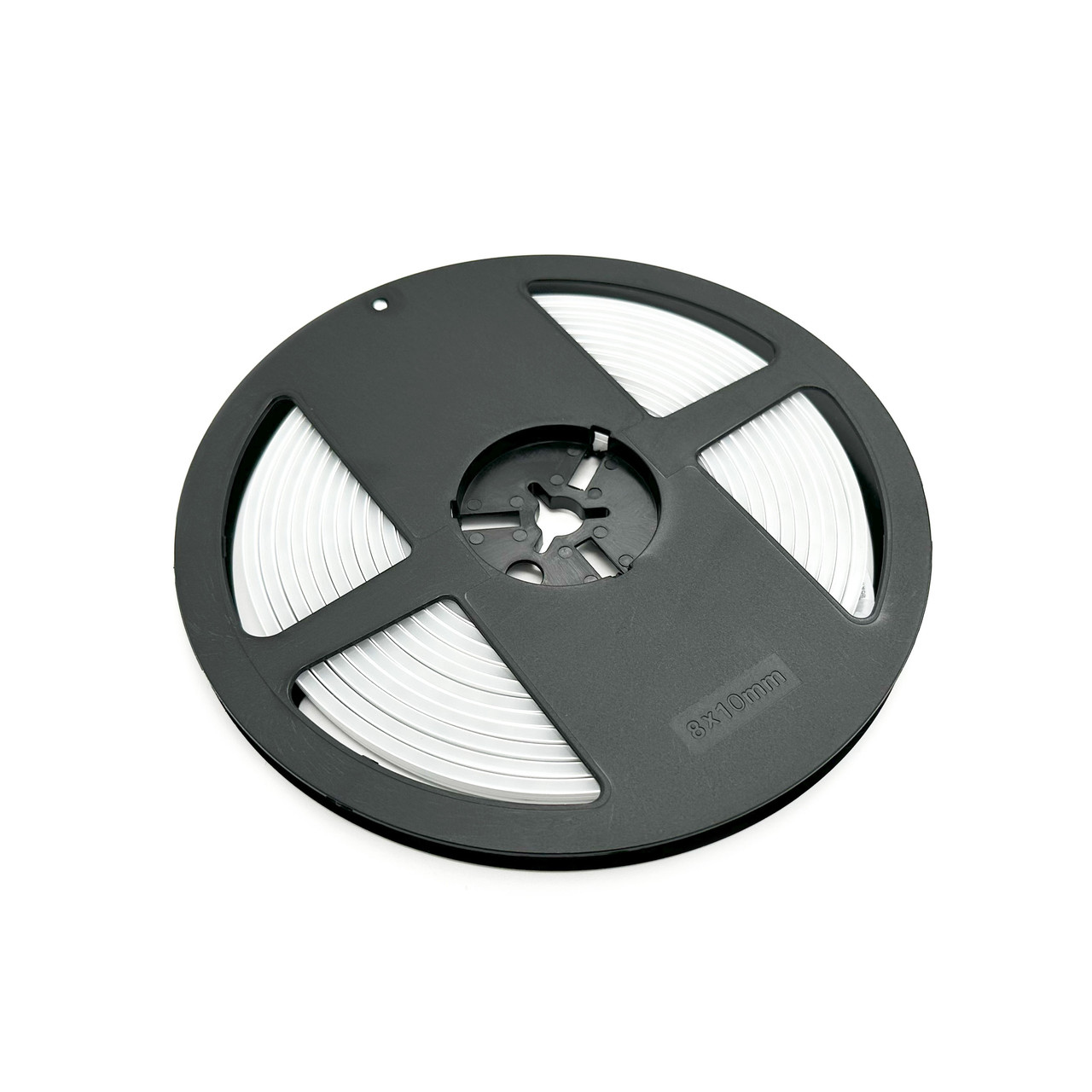 Flex NeonLine Silicone FLAT ПЛОСКИЙ 4x8мм БЕЛЫЙ ТЕПЛЫЙ 3500K - гибкий неон 12V (бухта 5м), фото 1