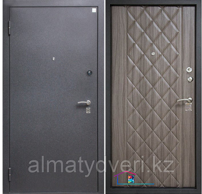 Входная дверь Алмаз 14 Палисандр три контура уплотнения - фото 1 - id-p114169891