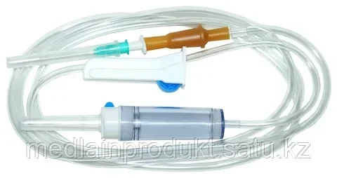 Система для вливания инфузионных растворов с иглой 21G - фото 1 - id-p114170282