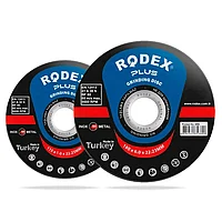 Шлифовальный диск Rodex Plus по металлу 125*6.0*22 мм