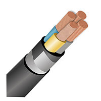 Кабель ВБШв нг (А) 4х 2,5 0,66 кВ ГОСТ