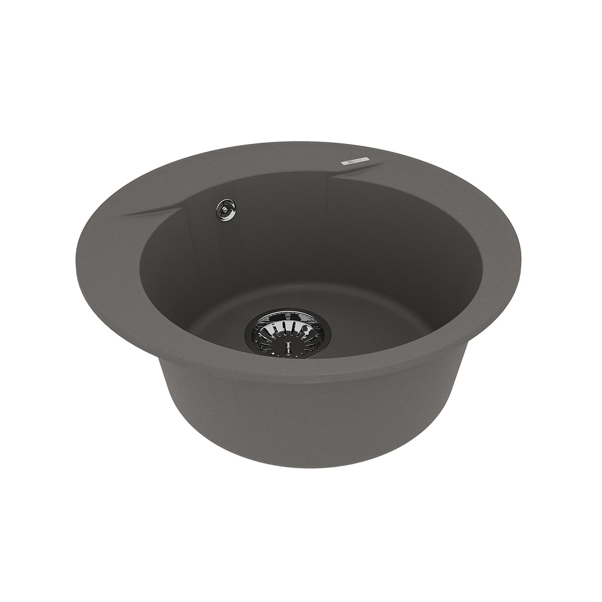 Кухонная мойка из кварцгранита LEMARK SULA 500 цвет: Серый шёлк (9910005), фото 1