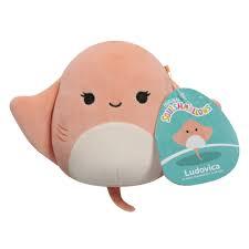 Сквишмэллоус SQCR04102 Скат Ludovica, 12 см. TM Squishmallows