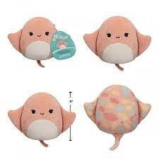 Сквишмэллоус SQCR04102 Скат Ludovica, 12 см. TM Squishmallows