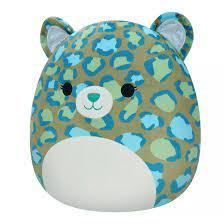 Сквишмэллоус SQCR04131 Леопард Enos, 30см. TM Squishmallows