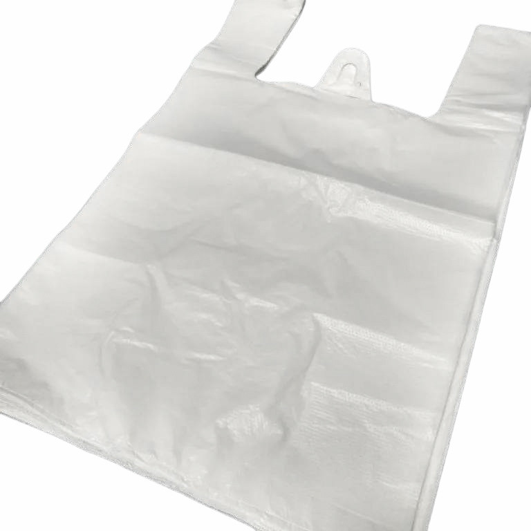 Пакет с ручками большой, белый