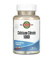 KAL цитрат кальция 1000, 1000мг, 90 таблеток