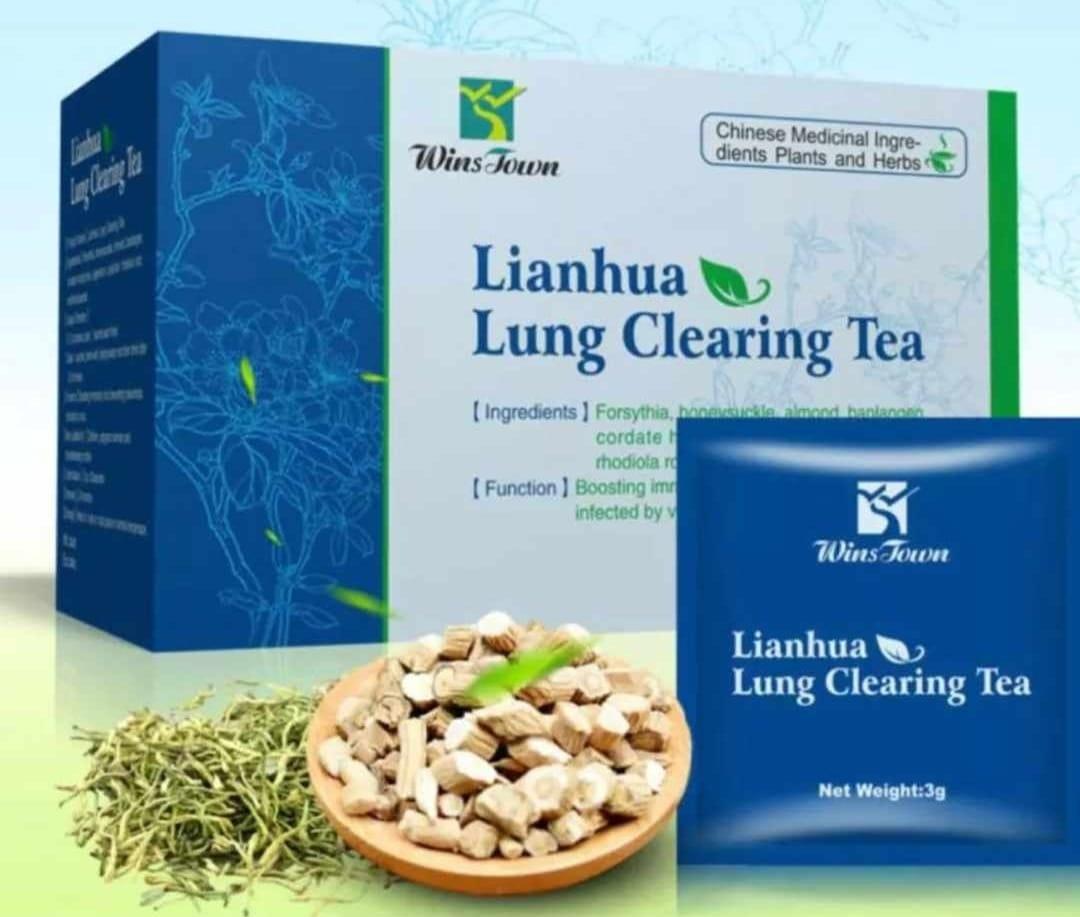 Ляньхуа Чай для очищения легких от вирусных инфекций 20 пакетиков