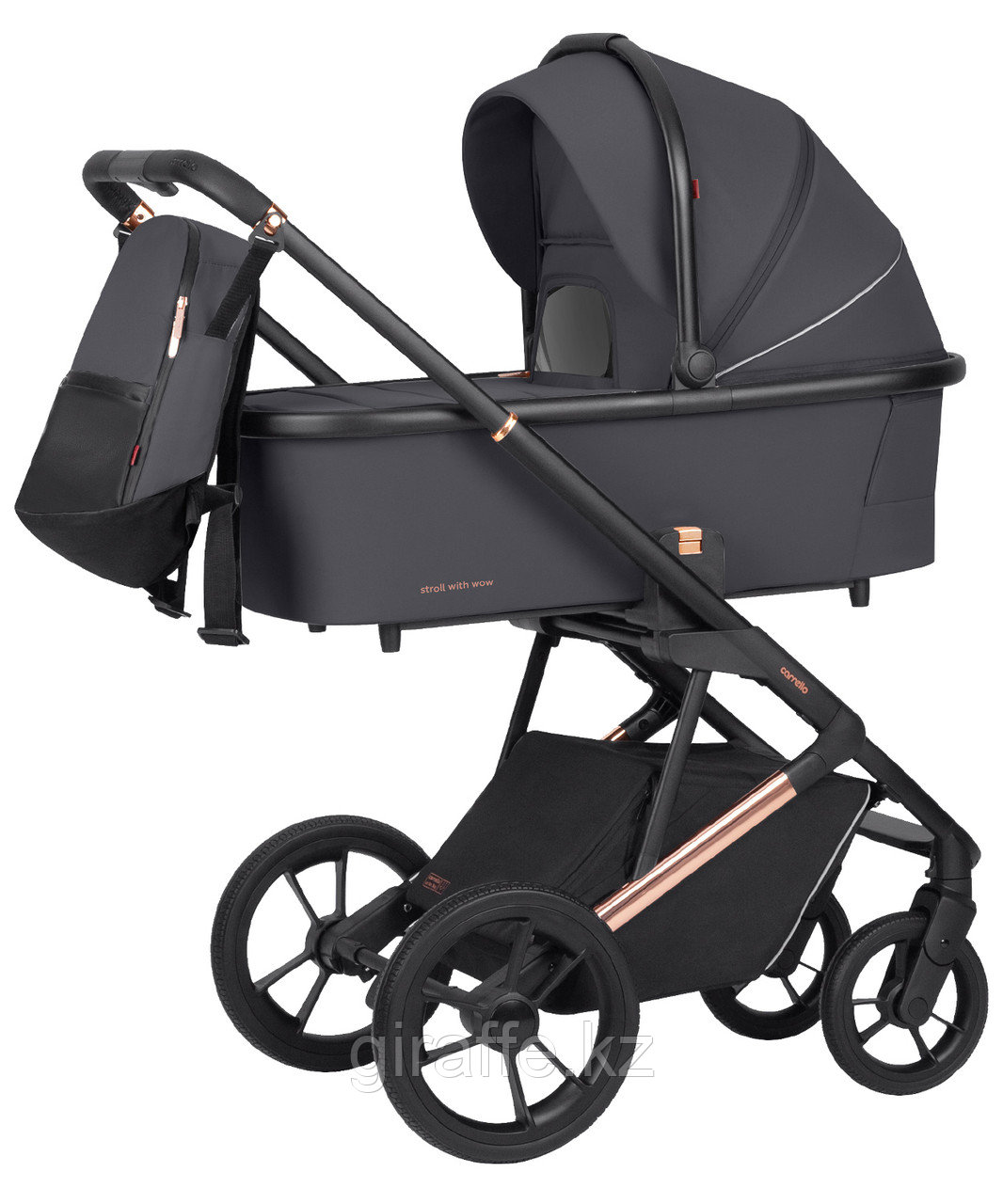 Универсальная коляска Carrello Sigma 2 в 1. C системой "Memory Button" Stone Grey