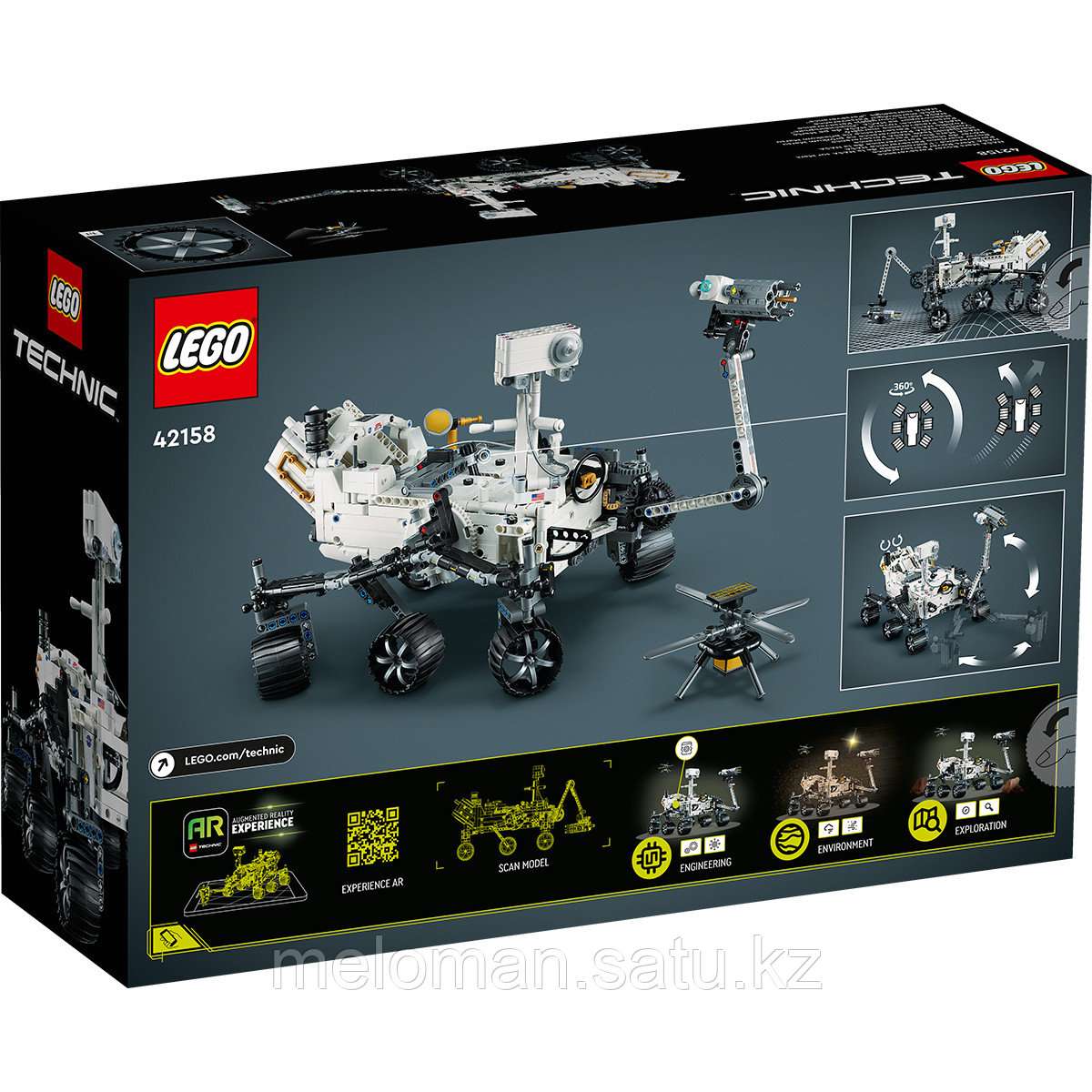 LEGO: Марсоход NASA Perseverance Mars Rover TECHNIC 42158 - фото 3 - id-p114176704