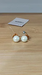 Пусеты с жемчугом / ЕВ 24 ( пр. Абая 141 )