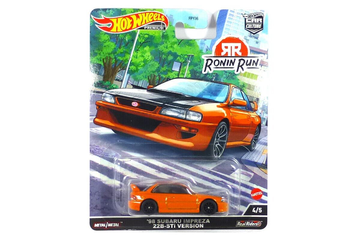 Hot Wheels Subaru Impreza 22B-STi HCK14 металл моделі, Хот Вилс Car Culture - фото 1 - id-p114119675