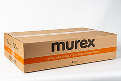 Ортадан тартып шығаратын дәретхана қағазы MUREX 6*180 метр жоғары сапалы қағаз