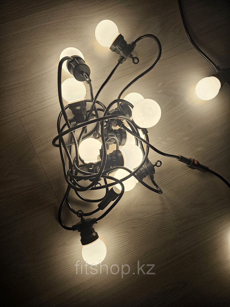 Гирлянда Белт лайт (Belt light) со встроенными LED лампочками 5 метров - фото 4 - id-p114186640