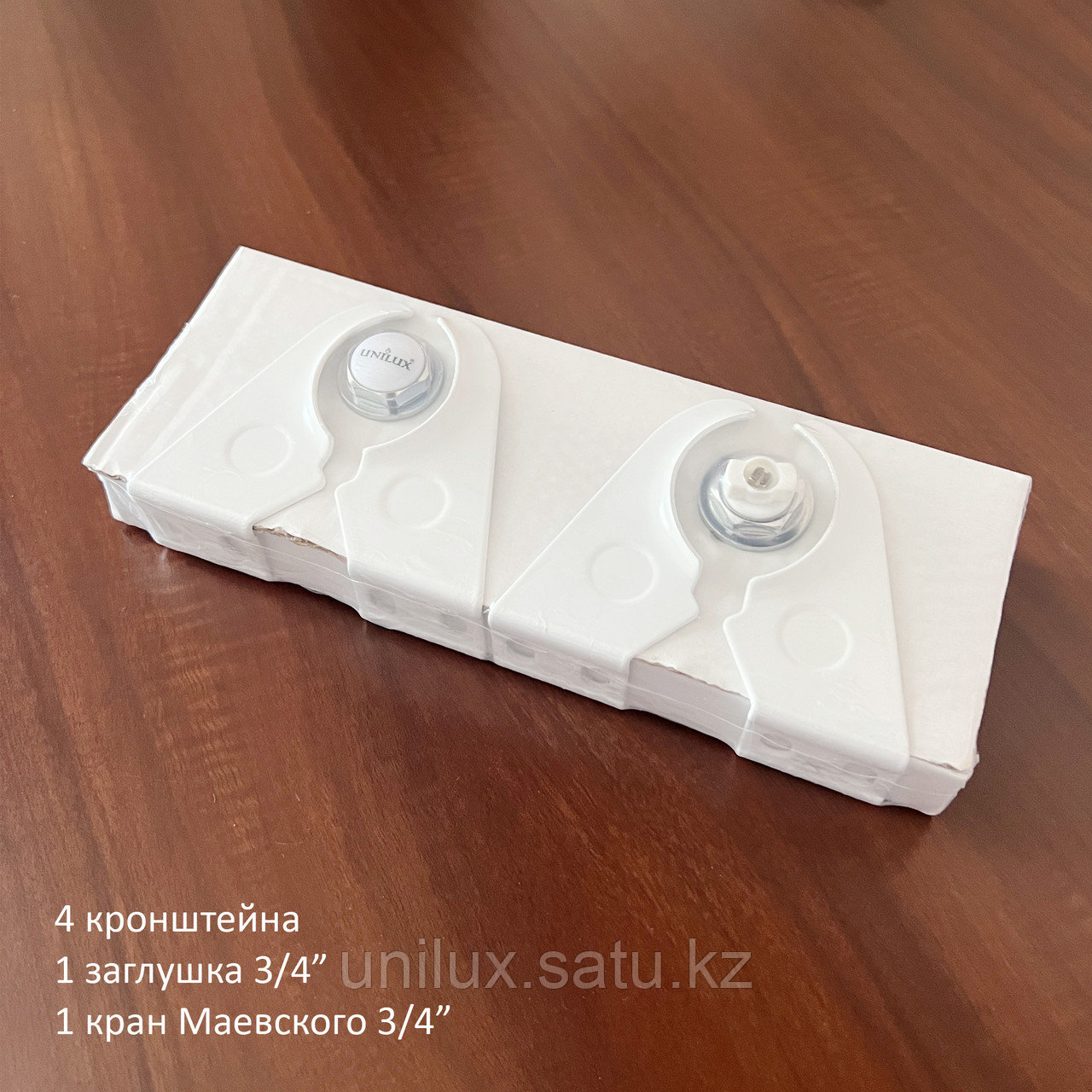 Радиатор 2x-трубчатый дизайнерский Unilux, 180см, 10 секций, 19.1 м², белый глянец - фото 7 - id-p114186612