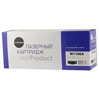 Картридж NetProduct (N-W1106A) для HP Laser 107a/107r/107w/MFP135a/135r/135w, 1K (без чипа)