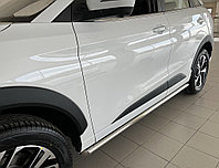 Защита штатного порога труба d53 для JAC JS6 2022-