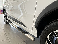Пороги труба с проступью d76 для JAC JS6 2022-