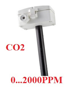 Канальный датчик CO2 с 0-10V