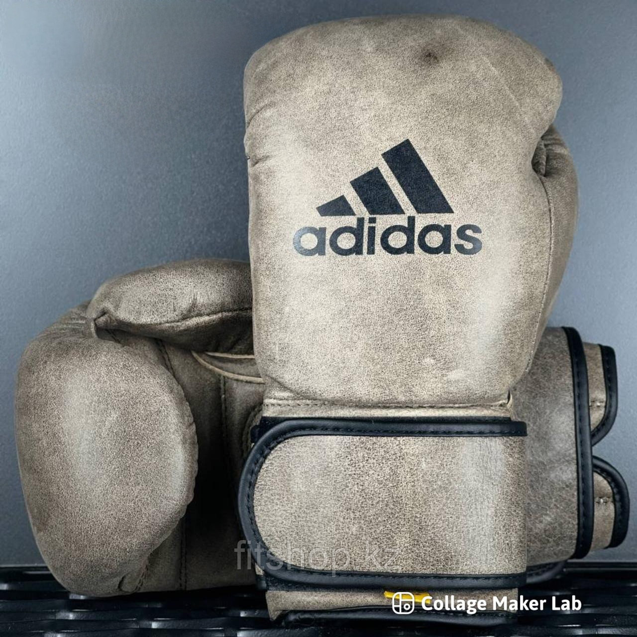 Боксерские перчатки Adidas( натуральная кожа ) 10 oz