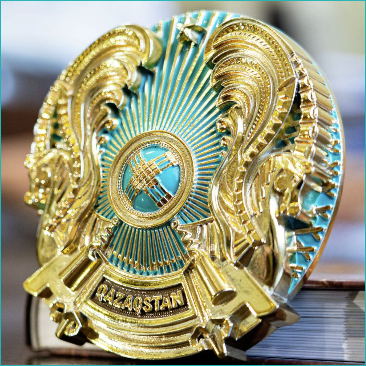 Государственный герб Республики Казахстан (500мм) - фото 6 - id-p114194163