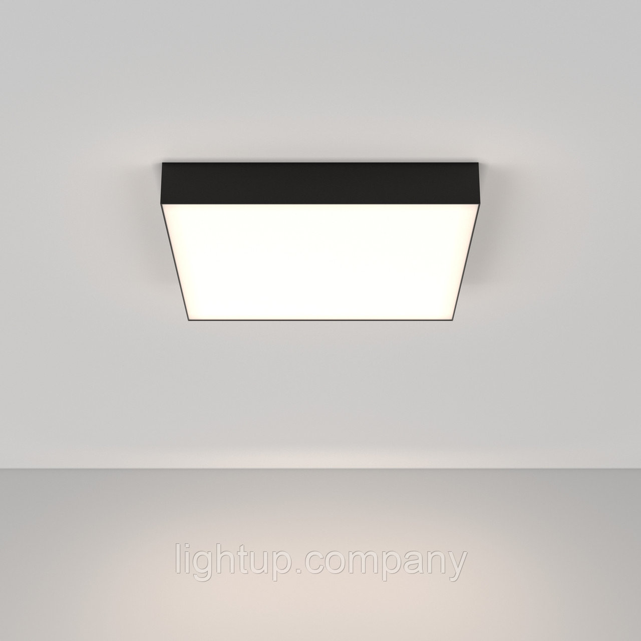 LightUPПотолочный черный светильник LightUP 30W 4000K/6500K(накладной)