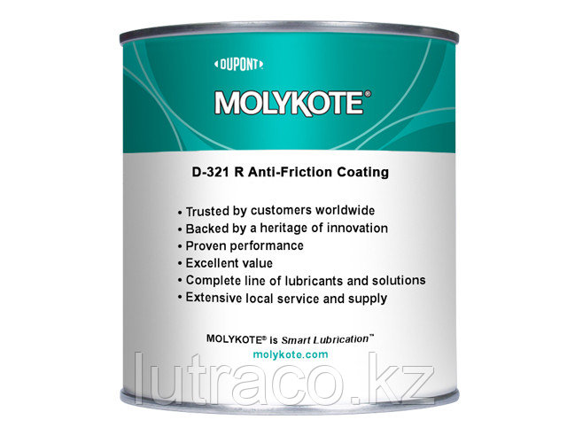 MOLYKOTE D-321R антифрикционное покрытие с титановым связующим, отверждаемое при нормальной температуре - фото 1 - id-p114195860