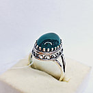 Кольца из серебра стекло ювелирное собственной огранки Красная Пресня 2367096-14, фото 2