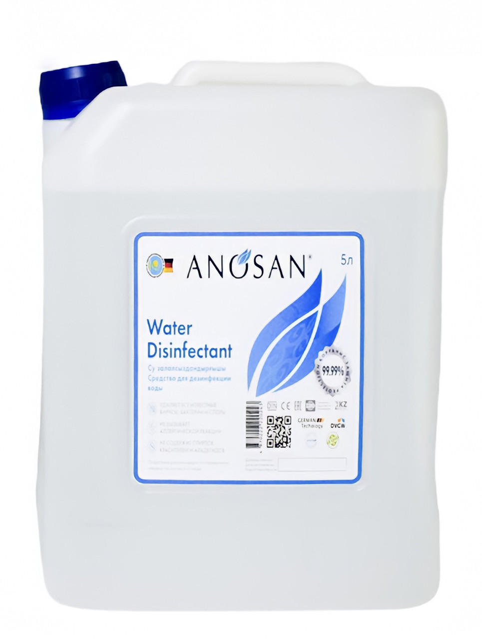 Дезинфицирующее средство ANOSAN для воды 5 л - фото 2 - id-p114142395