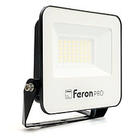 Светодиодный прожектор Feron. PRO LL-1000 IP65 30W 6400K черный