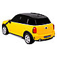 Rastar: 1:24 MINI Cooper S Countryman, желтый, фото 4