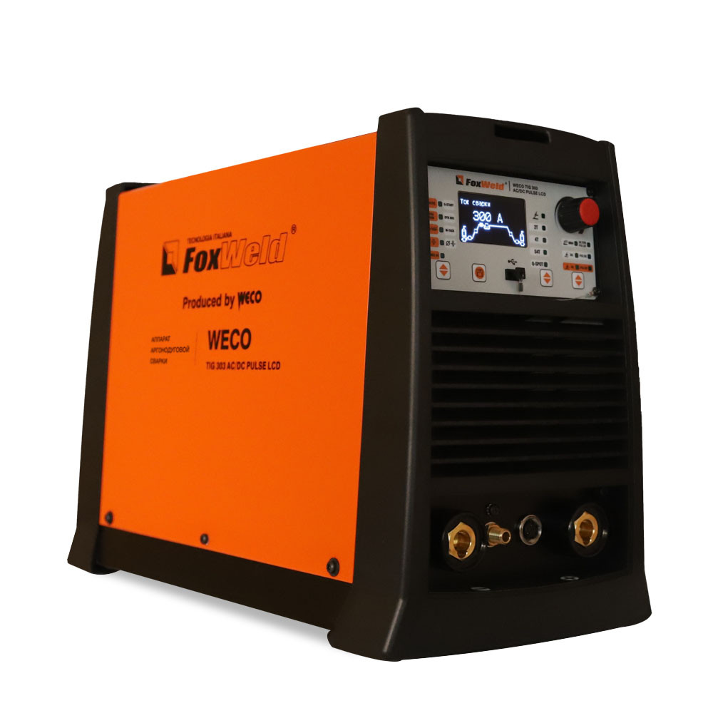 Аппарат аргонодуговой сварки FoxWeld WECO TIG 303 AC/DC PULSE LCD - фото 8 - id-p114202703