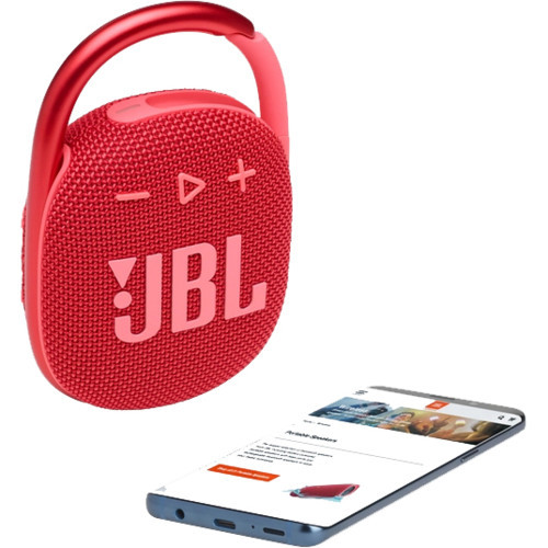 JBL JBLCLIP4RED портативная колонка (JBLCLIP4RED) - фото 1 - id-p114202836