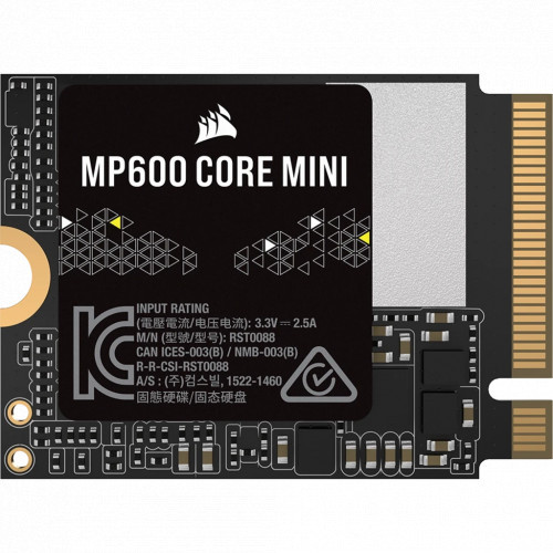 Corsair MP600 Core Mini внутренний жесткий диск (CSSD-F1000GBMP600CMN) - фото 1 - id-p114203246