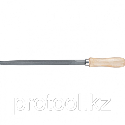 Напильник, 150 мм, трехгранный, деревянная ручка// Сибртех, фото 2
