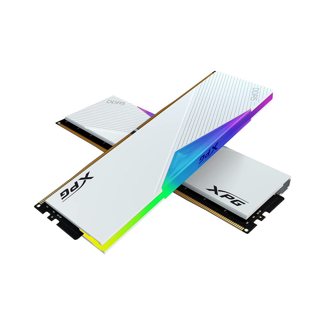 Комплект модулей памяти ADATA XPG Lancer RGB AX5U5600C3616G-DCLARWH DDR5 32GB (Kit 2x16GB) 5600MHz - фото 1 - id-p114205029
