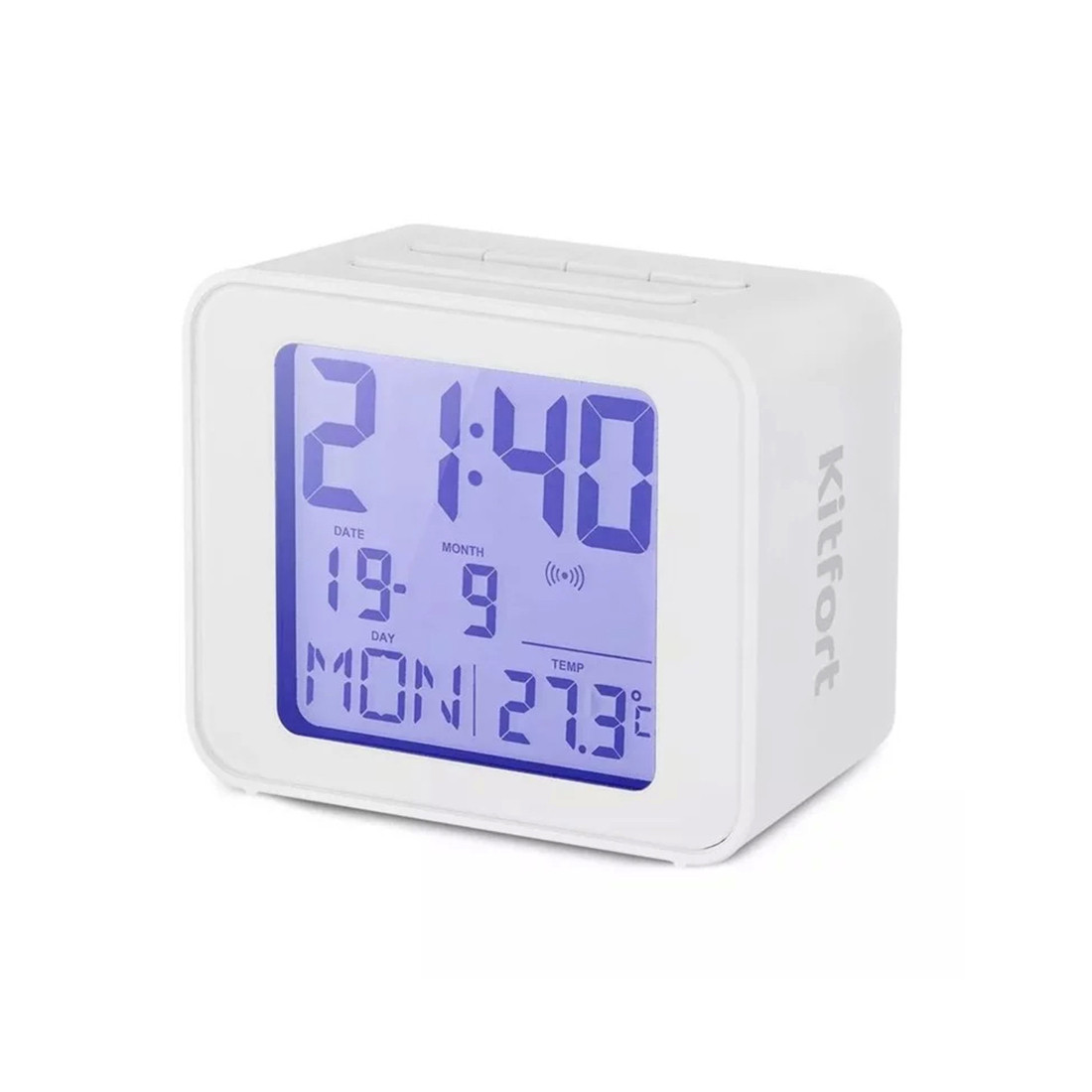 Часы с термометром Kitfort КТ-3303-2 белый, фото 1