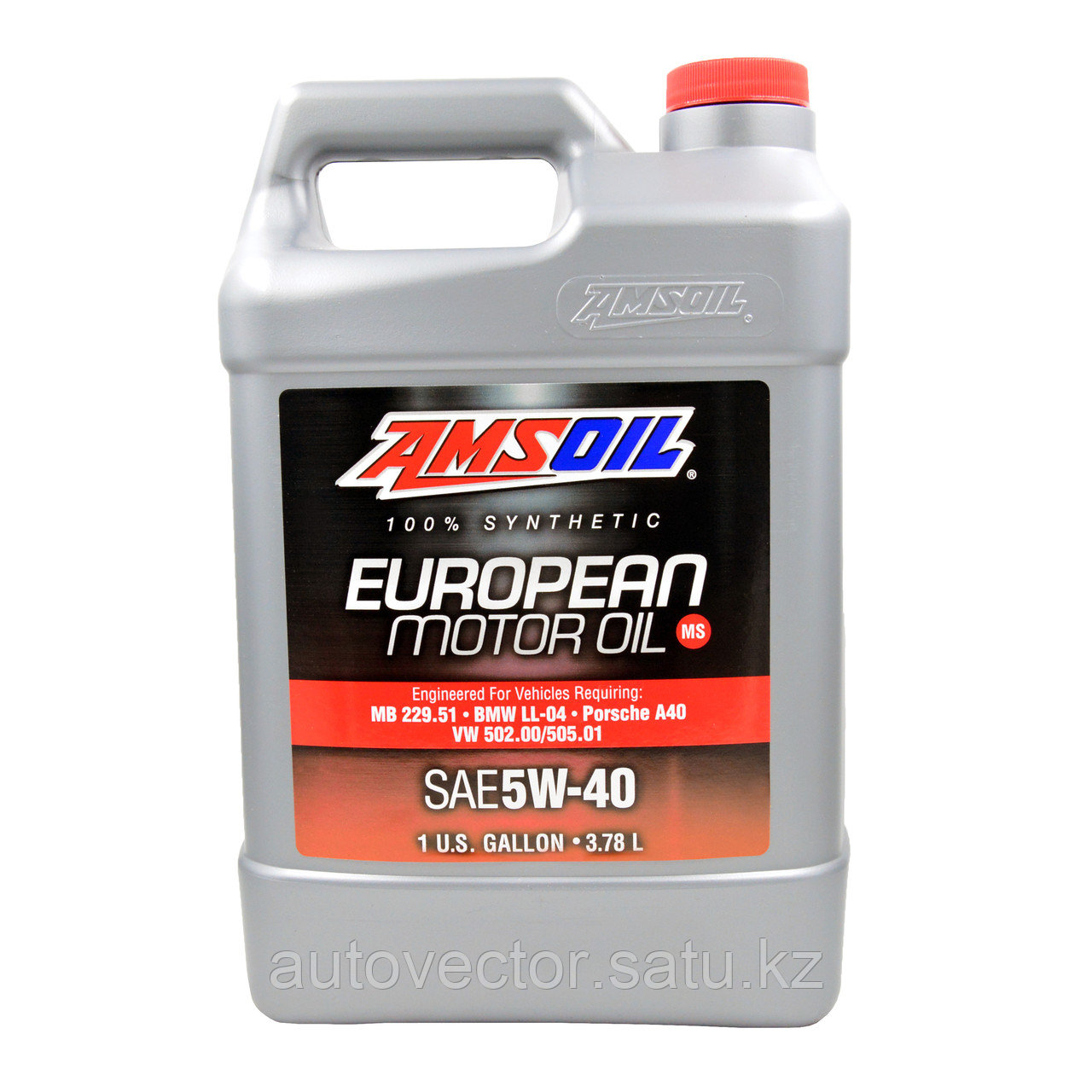 Моторное масло AMSOIL MS SAE 5W-40 100% Synthetic European Motor Oil 3.78L - фото 1 - id-p114207634