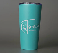 Бутылки, термосы и стаканы с логотипом УФ печать