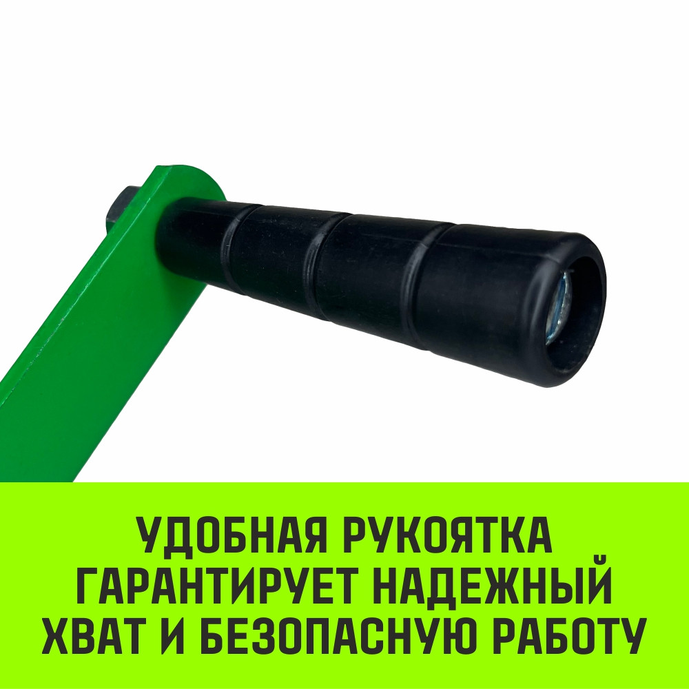 Лебедка ручная барабанная HITCH HW 500, 500 кг, канат 10 м - фото 10 - id-p114211630