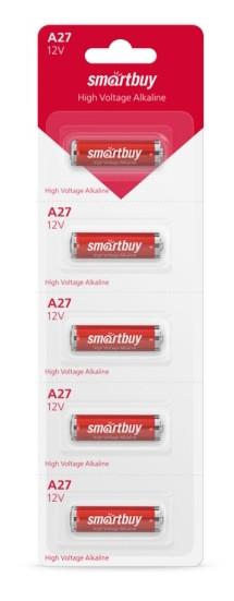 Батарейка алкалиновая (щелочная) Smartbuy A27