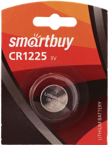 Литиевый элемент питания Smartbuy CR1225/1B