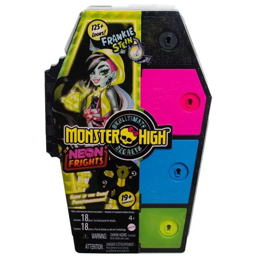 Оригинальная кукла Monster High Skulltimate Secrets Neon Frights - Frankie Stein - фото 1 - id-p114212343